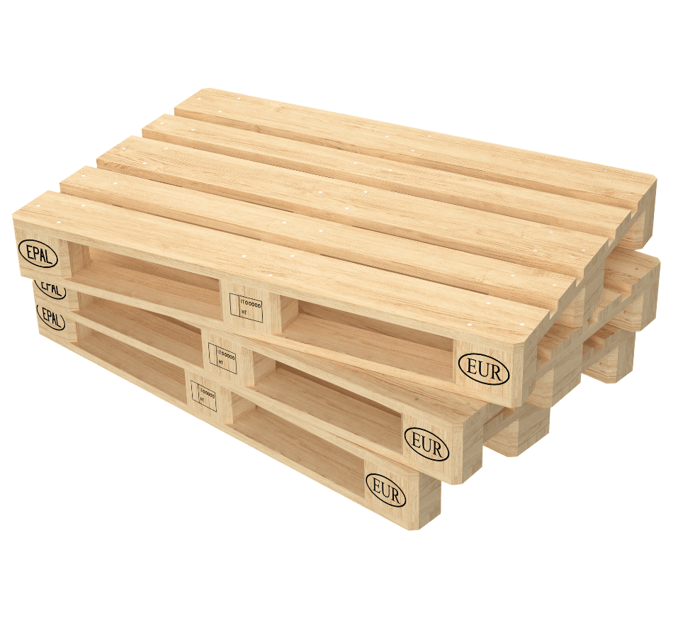 new wooden EPAL/EUR pallets
