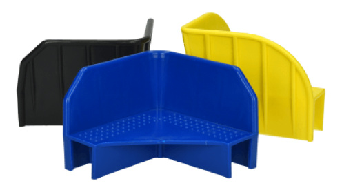 Pallet collar corners