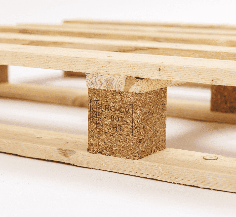 PalletBiz pallet with compressed block RO