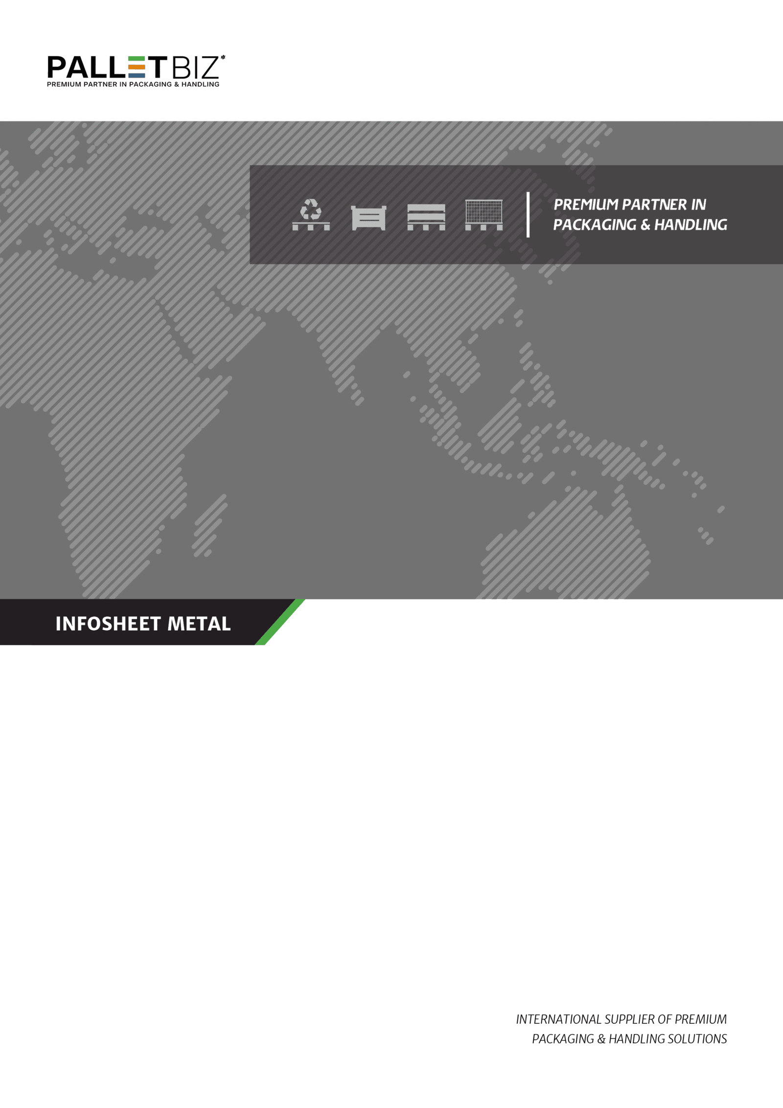 cover page metal infosheet